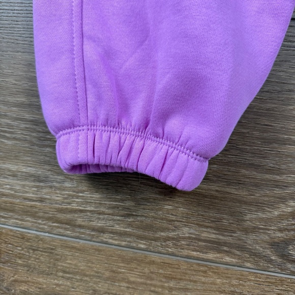 Nike Girls Loose Fit Sweatpants Size L Rush Fuchsia Back to School NWT Fleece - Picture 7 of 14